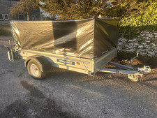 Indespension 8x5 Single Axle Trailer 750kg Mesh Sides & Ramp Tailgate £1750