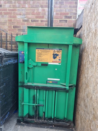 Cardboard baler waste paper - cardboard,