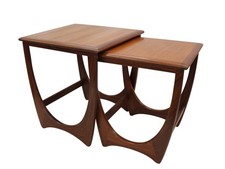G PLAN Astro Teak Nest of 2 Tables Mid-Century Design - T31