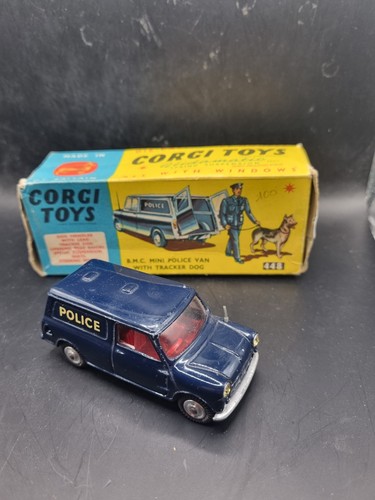 Mini police van with - b.m.c,