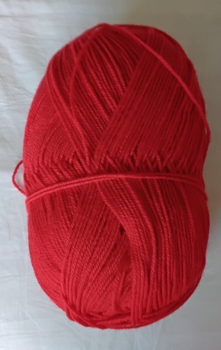 400g oddment red aran - oddment,
