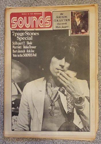 Sounds music newspaper october - sounds,
