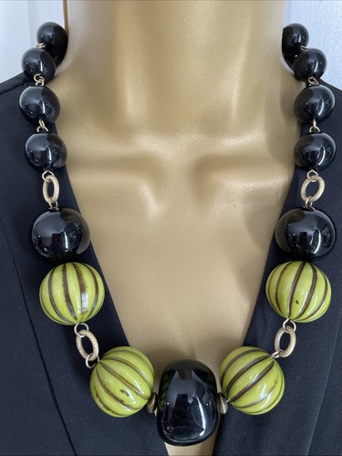 Jaeger chunky black - black, lime