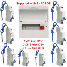 Wylex 8 Way Consumer Unit