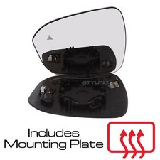 Wing mirror glass - glass, nissan