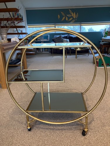 Art deco drinks trolley - art,