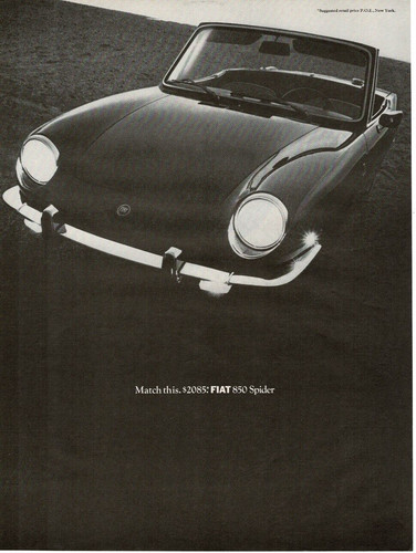 1968 fiat 850 - 1968, spider