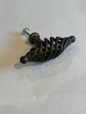 Kitchen cabinet door knobs - metal - pewter effect - 50