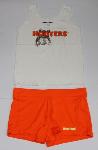 Hooters orange waitress girls - orange,