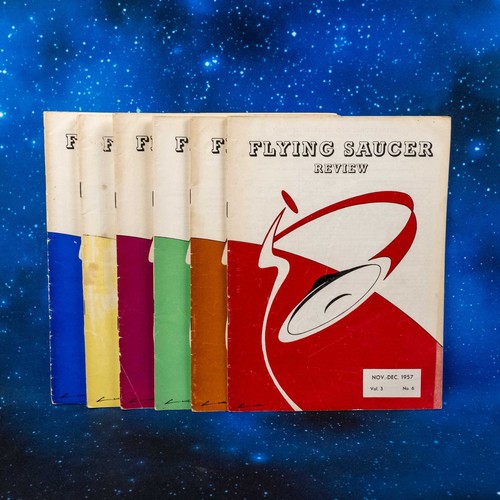 Flying saucer review - flying, 1957
