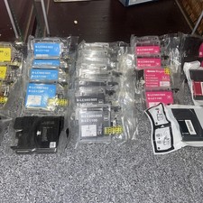 Joblot Bundle Ink Cartridges Brother LC980/985 LC1100 Various Colours All In Pic