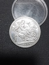 SOLID SILVER QUEEN VICTORIA