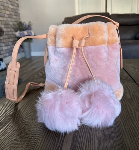 Ugg fauxfur pink peach - ugg,