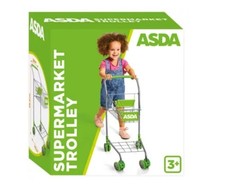 Asda supermarket trolley toy - supermarket,