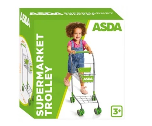 Asda supermarket trolley - asda,