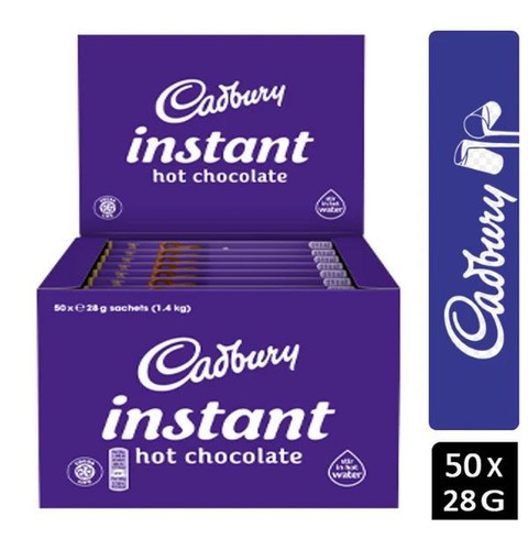 Cadbury instant hot chocolate - hot,