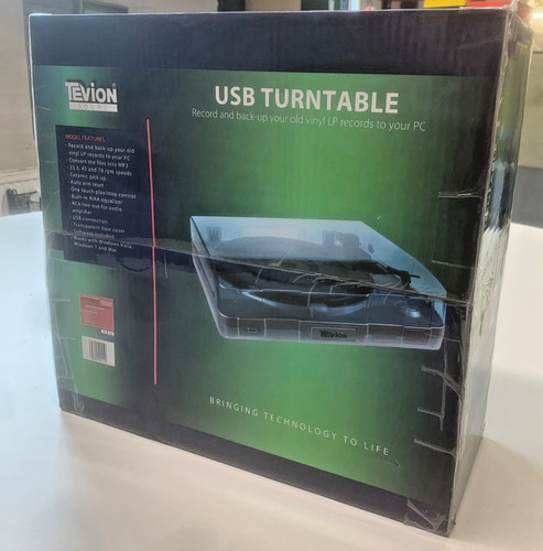 Tevion sound usb turntable - tevion,