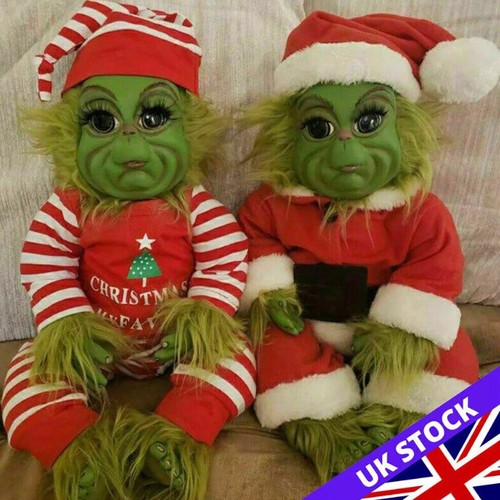 Christmas grinch baby stuffed - baby,