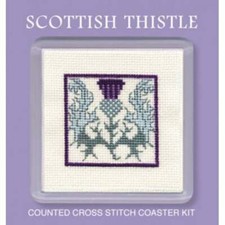 Scottish Thistle Coaster