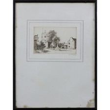 Etching by Edgar James