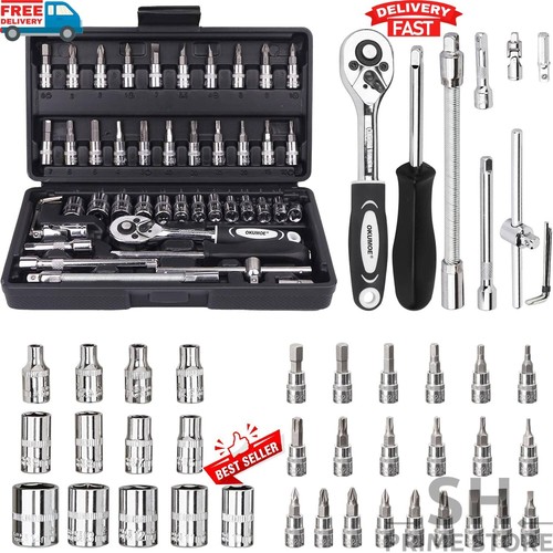 Mechanics tool set kit - mechanics, socket