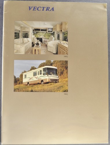 1996 vectra motorhome brochure - motorhome,
