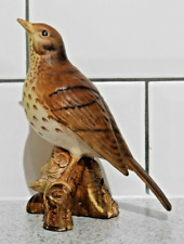 BESWICK MATT SONG THRUSH BIRD FIGURINE 2308 ALBERT HALLAM 1983-1989