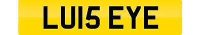 Luis private number plate - luis,