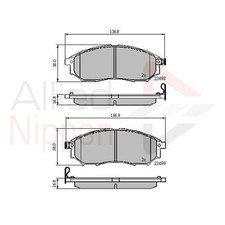 Brake Pads Set For Infiniti M