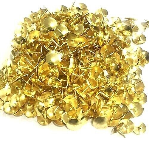 Strong brass drawing pins for - strong,
