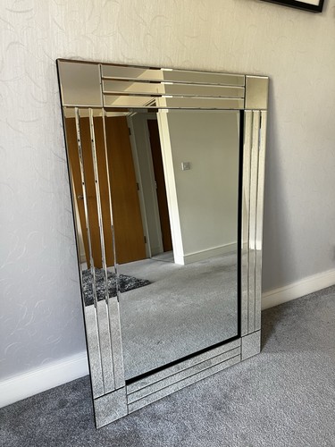 Large triple beveled edged - large,