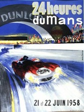Vintage 1958 Le Mans 24 Hour