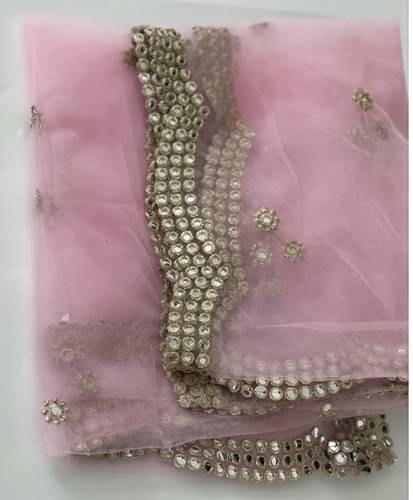 Scallop edge dupatta chunni - dupatta,