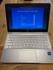 HP Stream 11-ak0506sa, 11.6-inch display, Intel Celeron processor, 32GB, White.