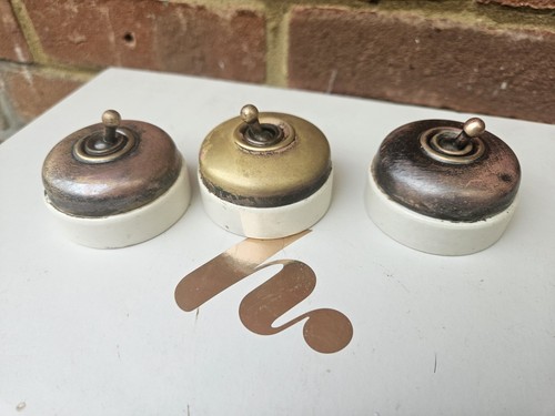 Antique brass ceramic - brass,