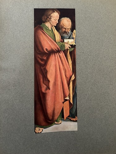 Antique print dürer - dürer, four