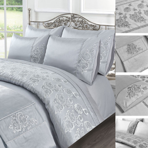 Amara embroidered duvet cover - amara,