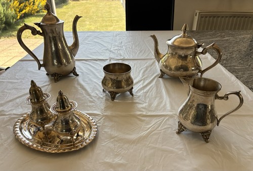 Vintage silver plated tea - vintage,