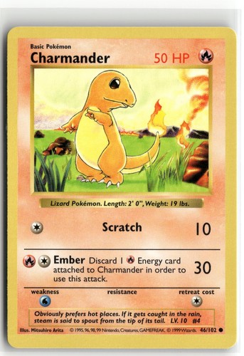 Charmander 046 102 - base, set