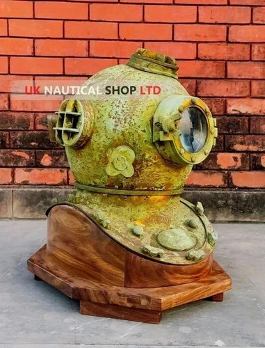 Diving helmet mark deep - deep, sea