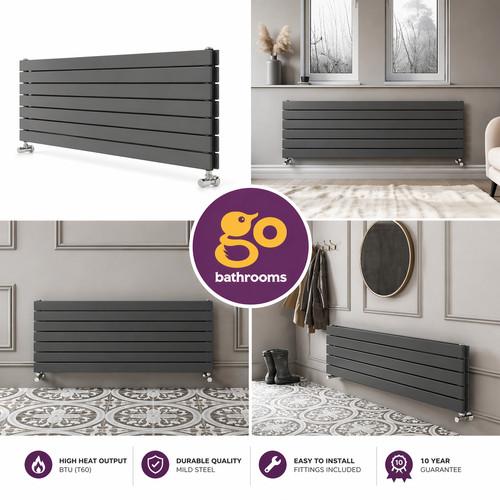 Anthracite grey radiator - anthracite,