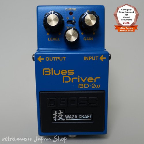 Boss blues driver - bd-2w, waza