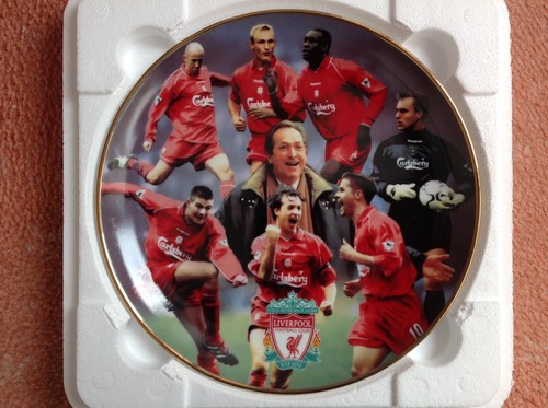 Liverpool football club treble - football,