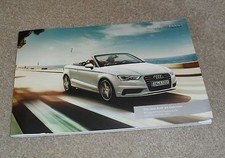 Audi A3 Cabriolet Brochure