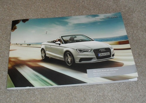 Audi cabriolet brochure - audi,