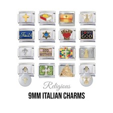 Religious 9mm classic Italian Charm - Fits 9mm classic Italian charm bracelets