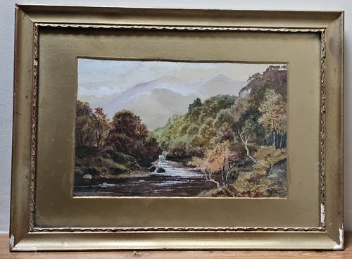 Antique dyer watercolour - antique,