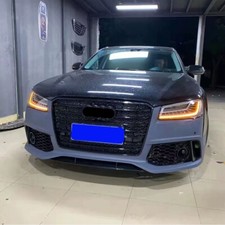 Audi A8 D4 S8 2015-2018 W12 radiator grille black front camera