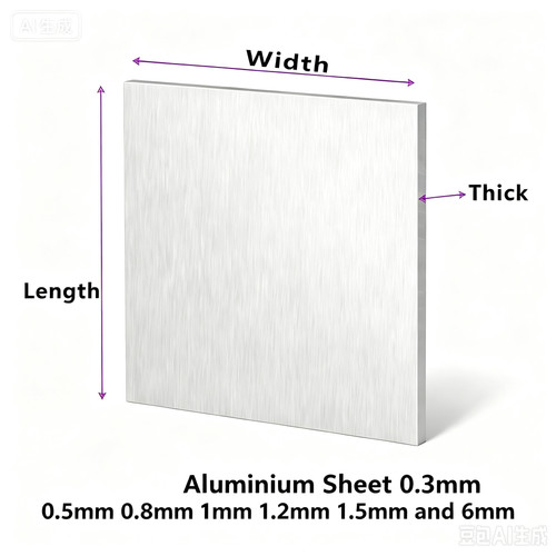 Aluminium sheet 3mm 5mm - aluminium,