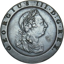 1797 Cartwheel Twopence -